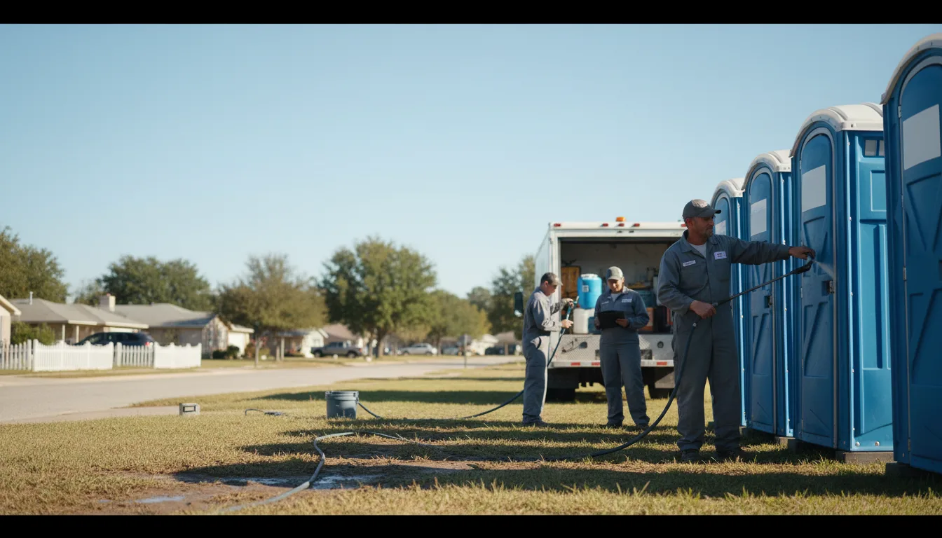 Long-Term Portable Toilet Rental in Anahuac, TX near me